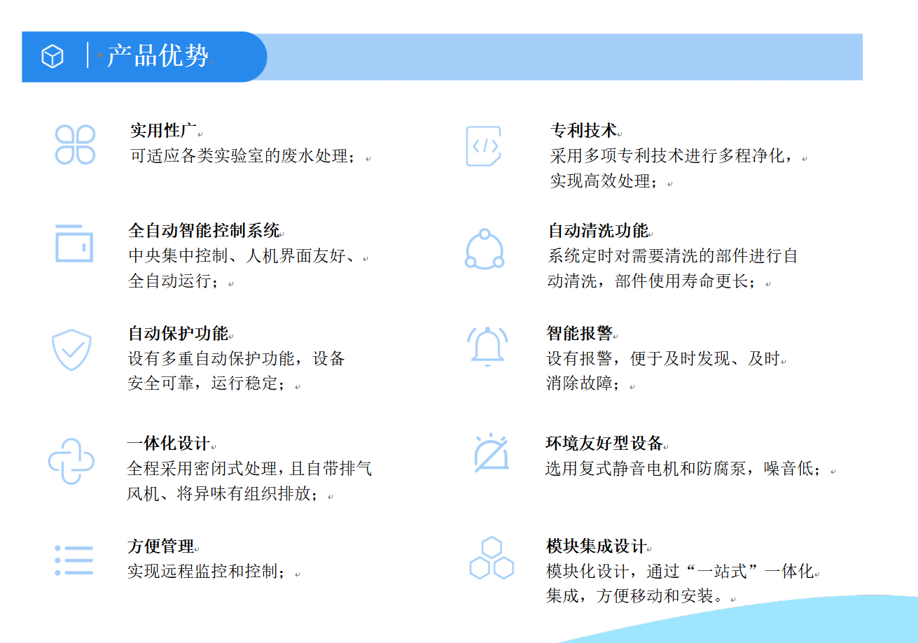 2025.12.9艾柯案例：江西南昌東湖區(qū)疾控中心新裝實(shí)驗(yàn)室廢水設(shè)備深度型1000L/D插圖2